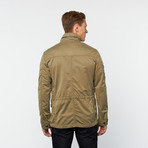 GEOX // Hooded Utility Jacket // Beige (Euro: 46)