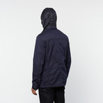 Hooded Utility Jacket // Blue (Euro: 46)