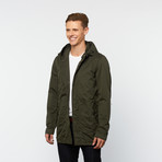 GEOX // Hooded Utility Jacket // Green (Euro: 52)