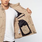 Convertible Hood Jacket // Beige (Euro: 46)