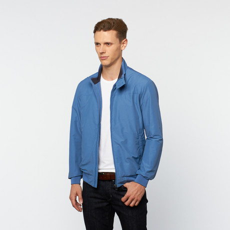 Snap Collar Performance Jacket // Sky (Euro: 46)