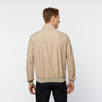 Snap Collar Performance Jacket // Beige (Euro: 52)