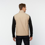 Convertible Hood Vest // Beige (Euro: 54)