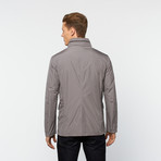 GEOX // Round Hem Performance Jacket // Grey (Euro: 46)