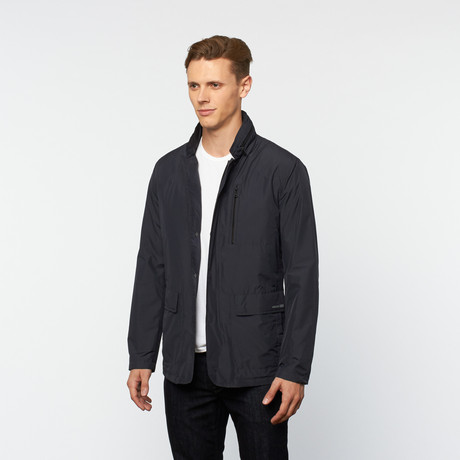 Round Hem Performance Jacket // Navy (Euro: 46)