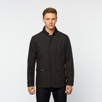 Round Hem Performance Jacket // Black (Euro: 46)