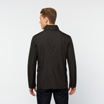 Round Hem Performance Jacket // Black (Euro: 46)