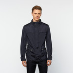 Convertible Hood Performance Jacket // Navy (Euro: 56)