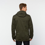 GEOX // Hooded Utility Jacket // Green (Euro: 52)