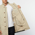 GEOX // Lightweight Performance Coat // Beige (Euro: 46)