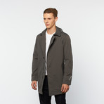 GEOX // Lightweight Coat // Charcoal (Euro: 46)