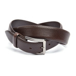 Bruno Leather Belt // Brown (36)