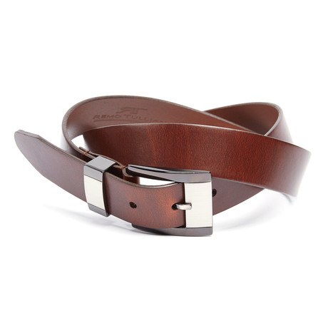 Howell Leather Belt // Tan (30)