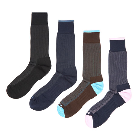 Dress Socks // Basic Pindot // Pack of 4