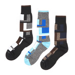 Dress Socks // Blocks // Pack of 3