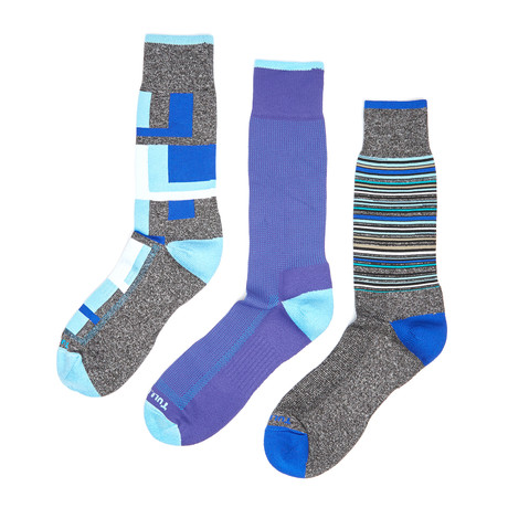 Dress Socks // Sky // Pack of 3