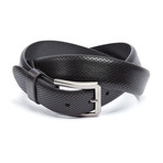 Bruno Leather Belt // Black (38)