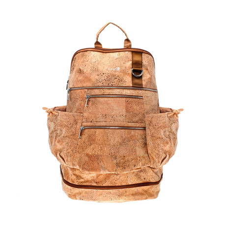 Earth Cork // Horta Backpack // Khaki-Tan