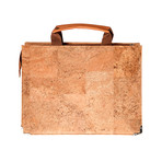 Earth Cork // Tondela Briefcase // Khaki-Tan