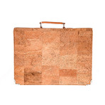 Earth Cork // Faro Briefcase // Khaki-Tan
