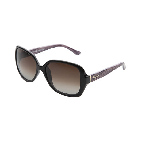 Large Frame Sunglasses // Dark Brown