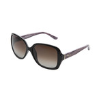 Large Frame Sunglasses // Dark Brown