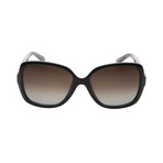 Large Frame Sunglasses // Dark Brown