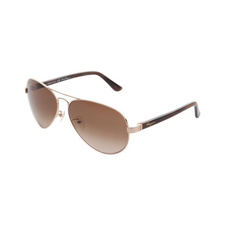 Aviator Sunglasses // Brown