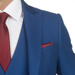 Sienna Slim Fit 3-Piece Suit // French Blue (US: 38R)