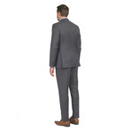 Couture Slim Fit 3-Piece Wool Suit // Grey (US: 38S)