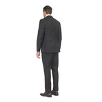 Couture Slim Fit 3-Piece Wool Suit // Black (US: 40L)