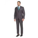 Torino Slim Fit 3-Piece Suit // Charcoal (US: 38S)