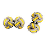 Grey + Yellow // Brown + Magenta // Vineyard Wine Knotz