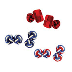 Racing Stripes // Bow Tie Red // USA Knotz