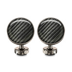 Dark Carbon Cufflink