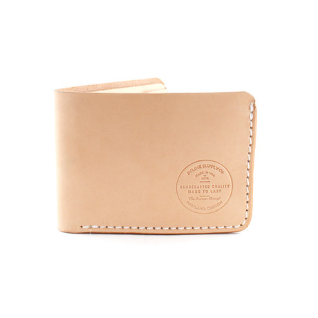 The Tanner Bi-fold Wallet (Natural)