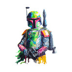 "Boba by Brent" // Star Wars (Print // 20" x 20")