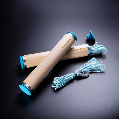 Monkii Bars // Light Maple + Electric Blue