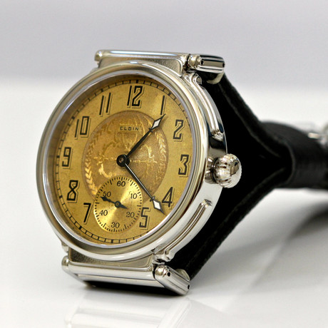 Steel Duoface // Vintage Elgin Movement // RP115
