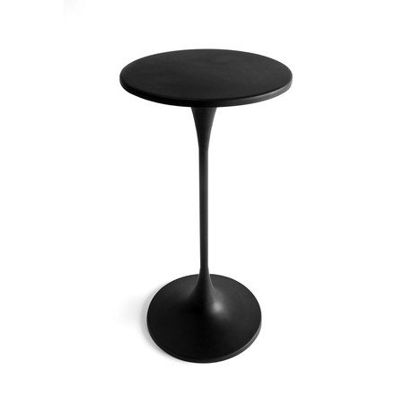 Spindle Side Table in Black