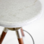 Stone Tripod Stool