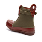 Endura Rain Boot // Green + Brown (US: 8)