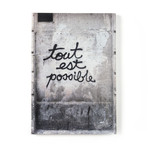 "Tout Est Possible" // Concrete Plate // Limited Edition