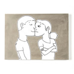 "Les Amoureux" // Concrete Plate // Limited Edition