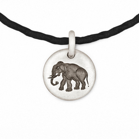 Elephant Charm Bracelet // Sterling Silver