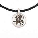 Griffin Charm Bracelet // Sterling Silver