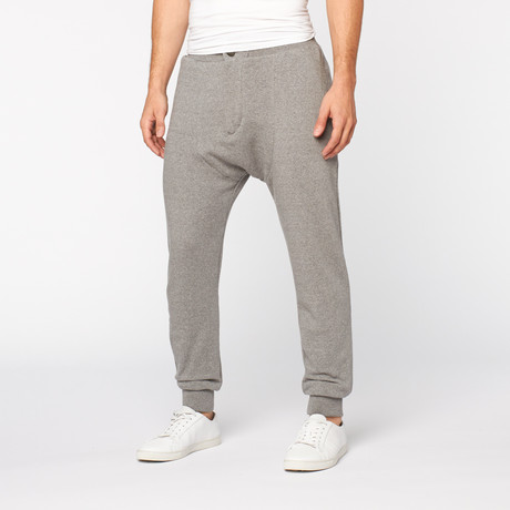 Shanghai Dropcrotch Sweatpants // Grey (M)