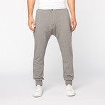 Shanghai Dropcrotch Sweatpants // Grey (M)
