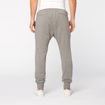 Shanghai Dropcrotch Sweatpants // Grey (M)