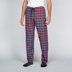 Ben Sherman // Flannel Lounge Pant // Red + Light Blue Check (S)